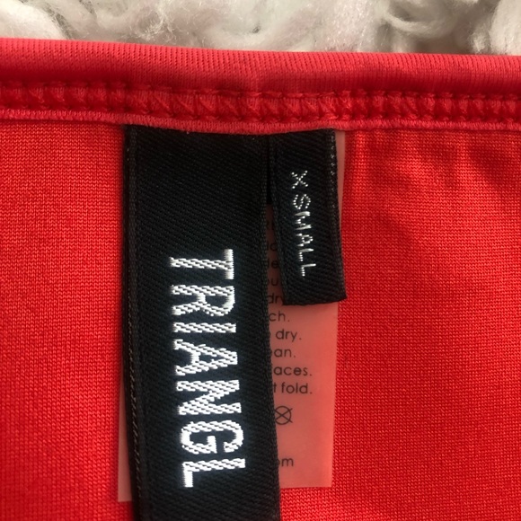 Triangl Piper Red Velvet Bikini Set - Picture 6 of 8